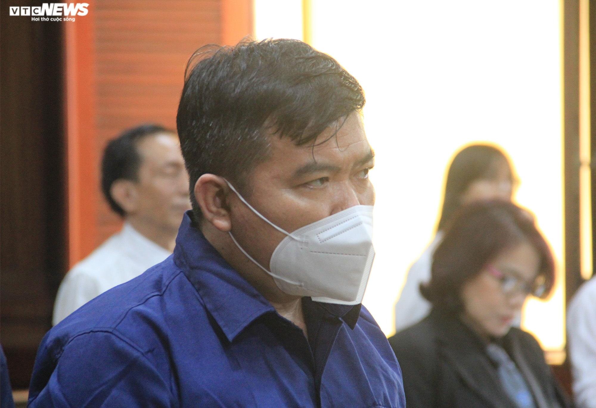 Bị cáo Phạm Thanh Tuấn tại phiên toà. (Ảnh: Hoàng Thọ)