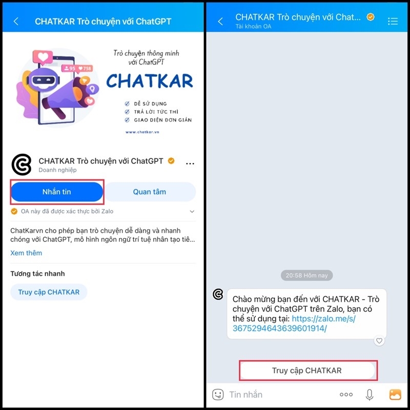 Bạn đã biết cách sử dụng Chat GPT trên Zalo? - 2