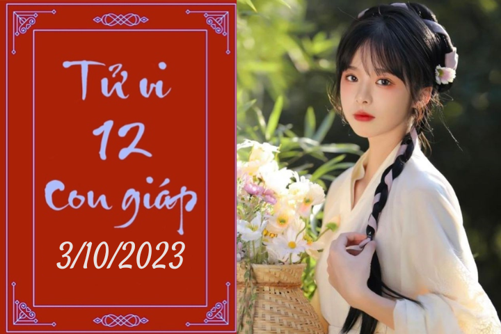 Tử vi vui 12 con giáp hôm nay ngày 3/10/2023: Dần lo nghĩ, Mão may mắn (Ảnh minh họa).