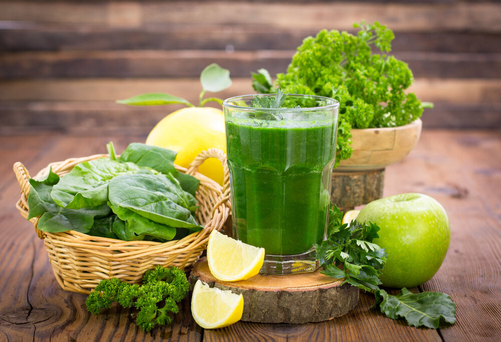 Uống nước ép rau củ tươi có sợ ký sinh trùng là nỗi băn khoăn của nhiều người. (Ảnh: Shutterstock)