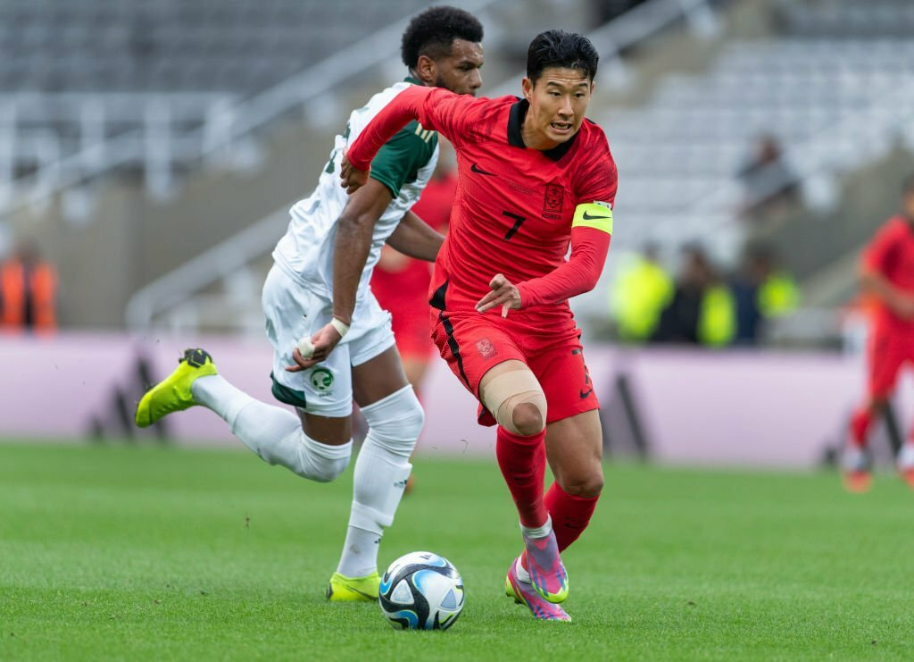 Son Heung-min là đầu tàu trên hàng công của Hàn Quốc. (Ảnh: Getty)