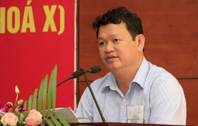Nguyên Bí thư Tỉnh ủy Lào Cai Nguyễn Văn Vịnh bị khởi tố, bắt tạm giam. Ảnh: XĐ