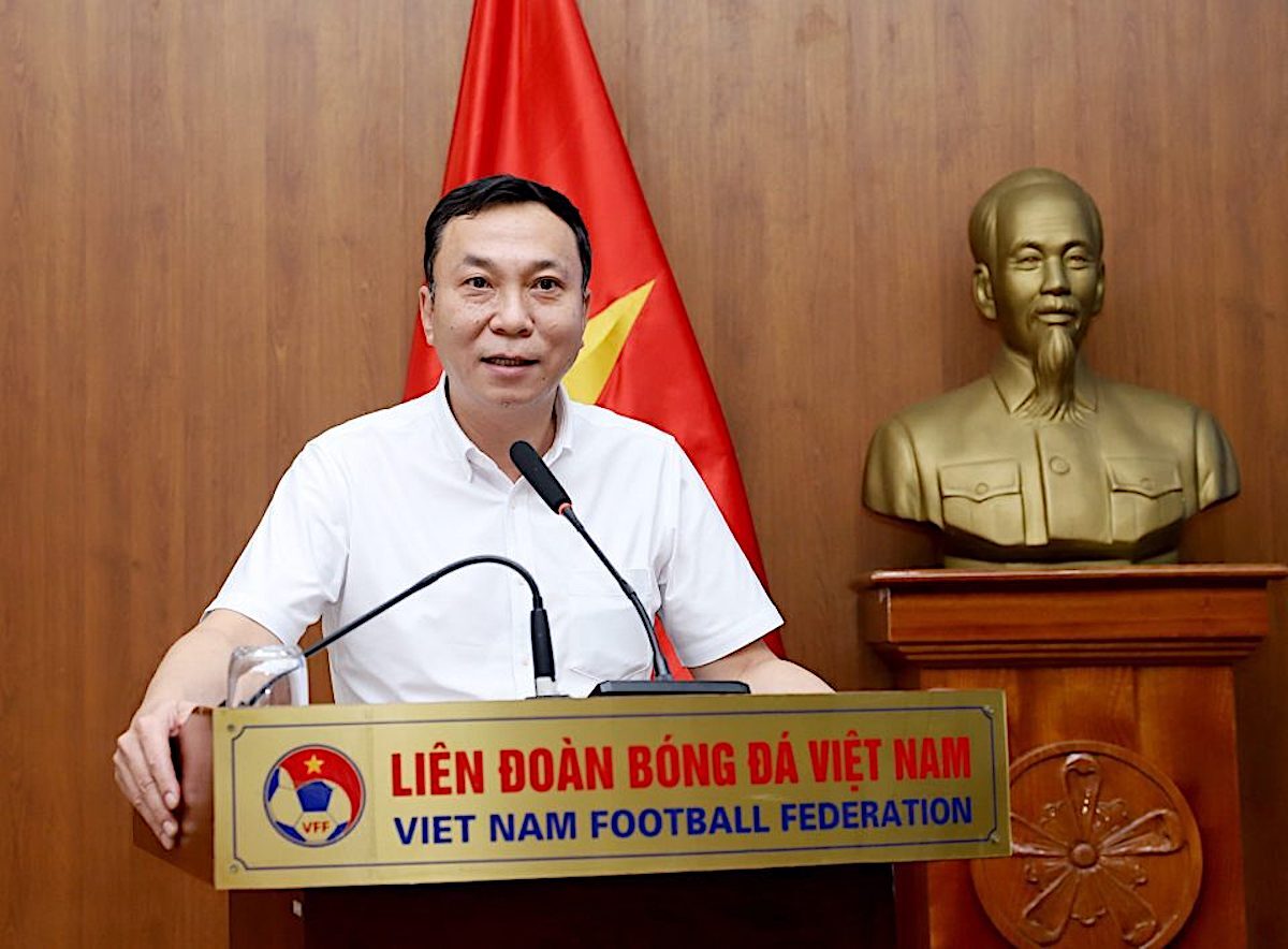 Chủ tịch VFF Trần Quốc Tuấn.