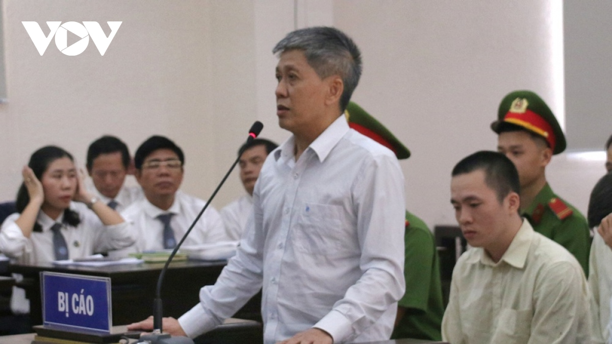 Bị cáo Lê Minh Quốc Cường tại phiên tòa.