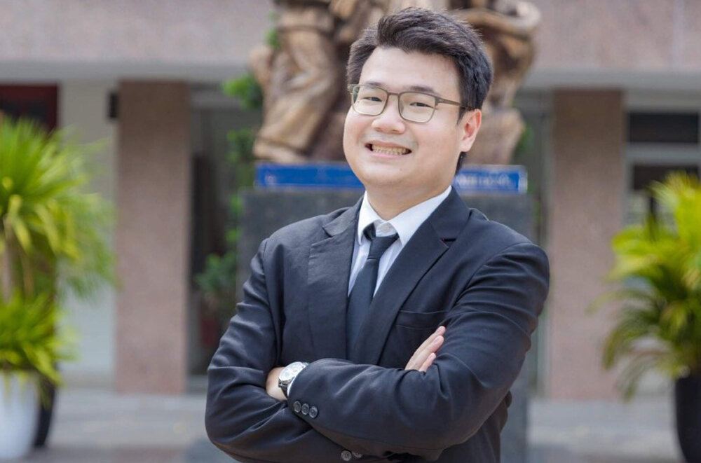 Tô Gia Cẩn - thủ khoa tốt nghiệp trường Đại học Thủ đô Hà Nội 2023. (Ảnh: NVCC)