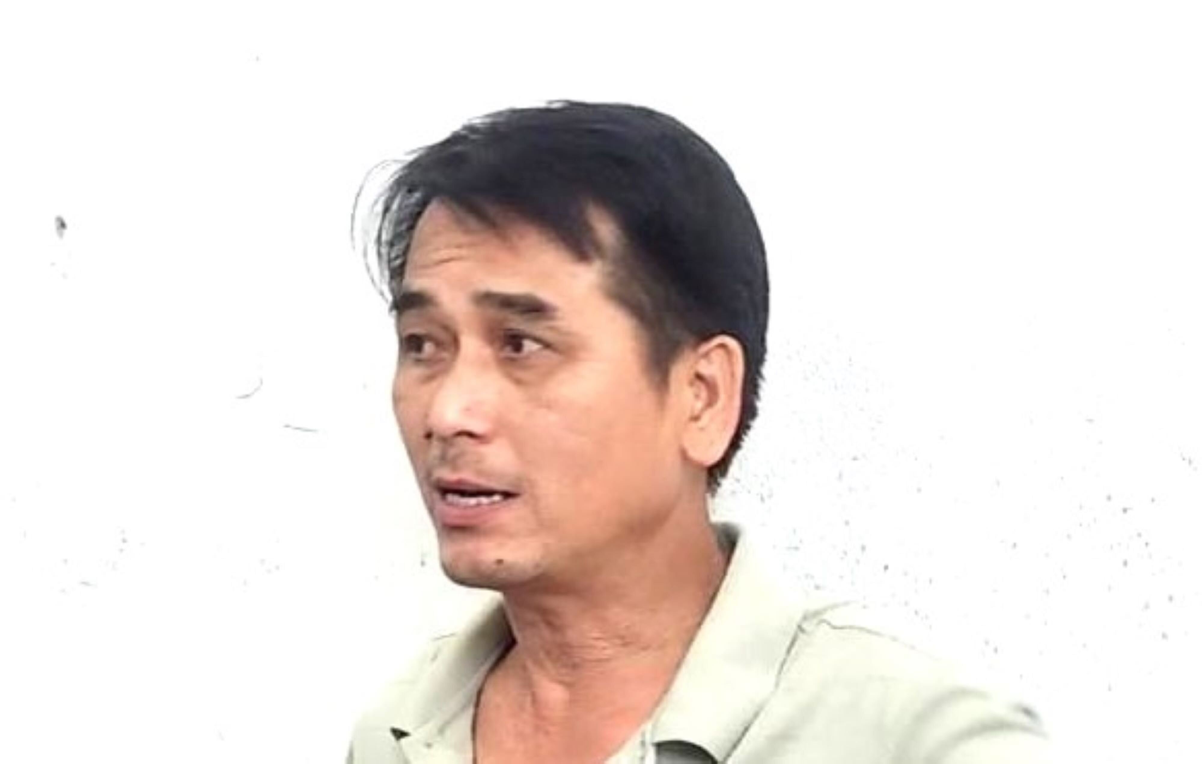 Nguyễn Quốc Lợi bị bắt giữ. (Ảnh: Công an cung cấp)