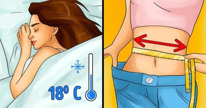 Khi bạn ngủ ở phòng nhiệt độ mát mẻ, lượng calories sẽ được đốt cháy nhiều hơn. (Ảnh: Brightside)