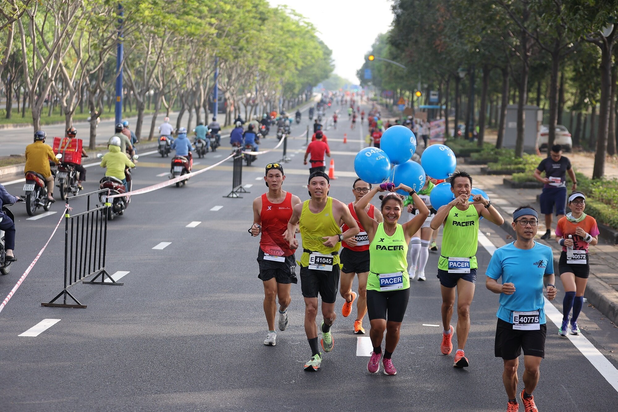 Giải Marathon Quốc tế Thành phố Hồ Chí Minh Techcombank 2023 đạt kỷ lục về số người đăng ký tham dự.