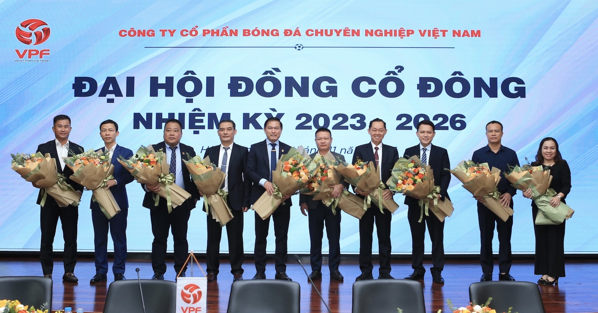 Các thành viên Hội đồng quản trị và Ban kiểm soát VPF nhiệm kì 2023-2026.