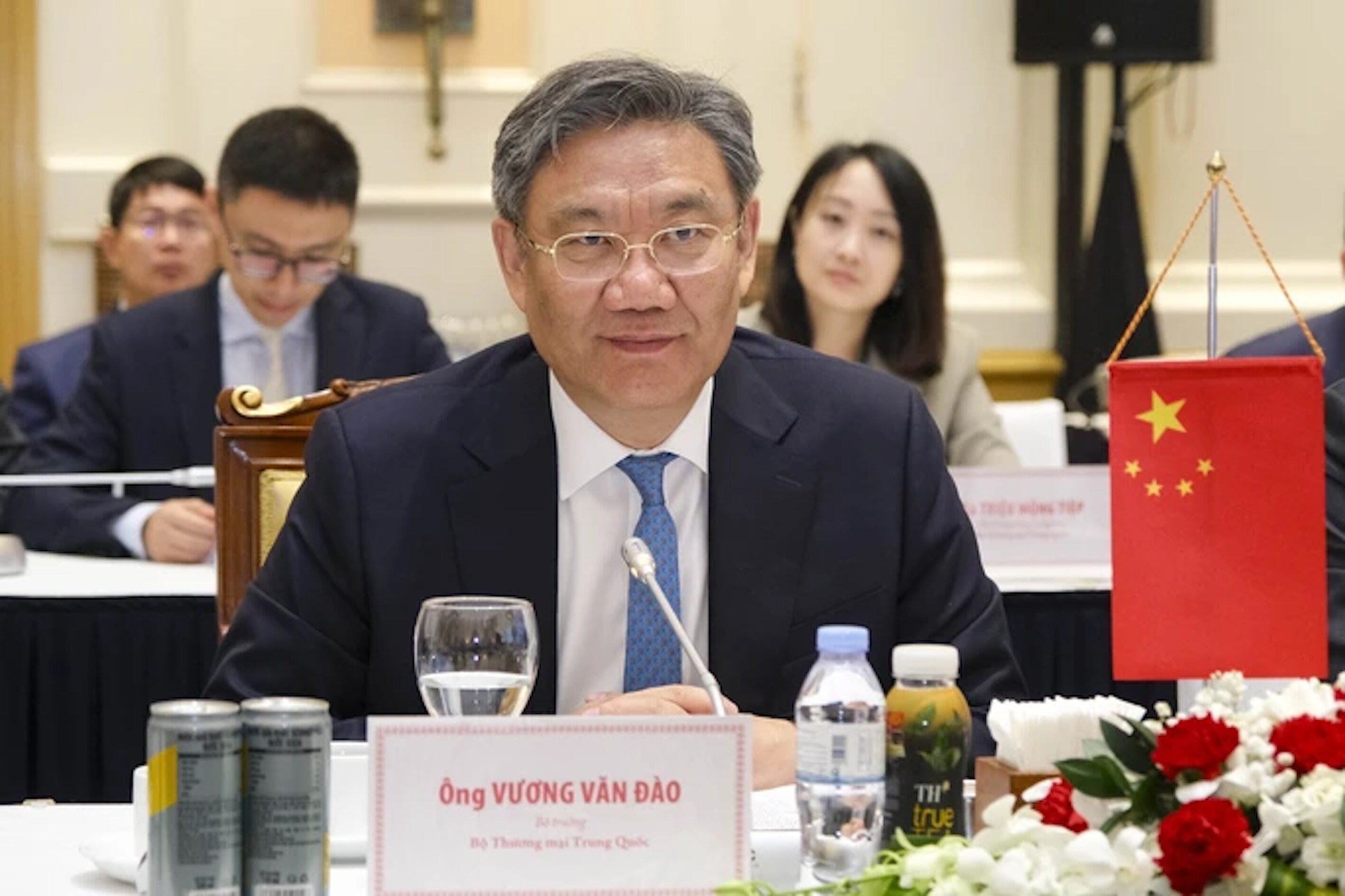 Bộ trưởng Bộ Thương mại Trung Quốc Vương Văn Đào.