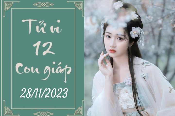 Tử vi vui 12 con giáp hôm nay ngày 28/11/2023: Hợi tâm đắc, Dần vương vấn (Ảnh minh họa).