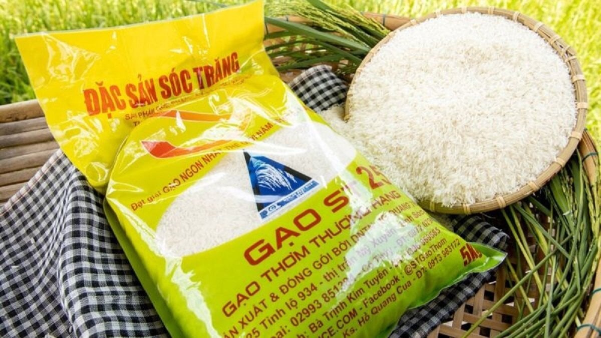 ST25 là một trong những loại gạo của Việt Nam được trao giải ngon nhất thế giới 2023. (Ảnh minh họa).