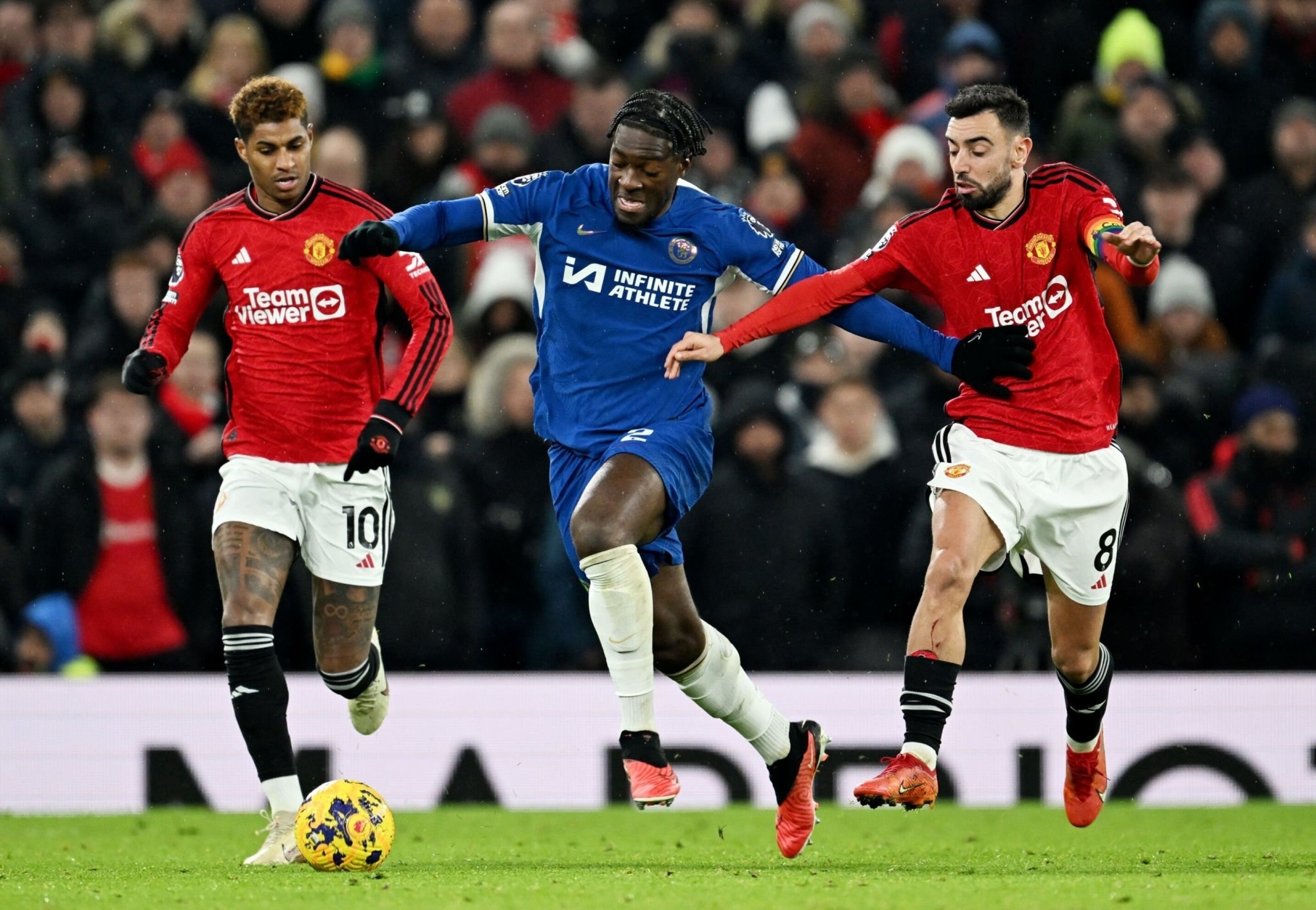 Man Utd chơi hay khi tiếp đón Chelsea. (Ảnh: Getty Images)