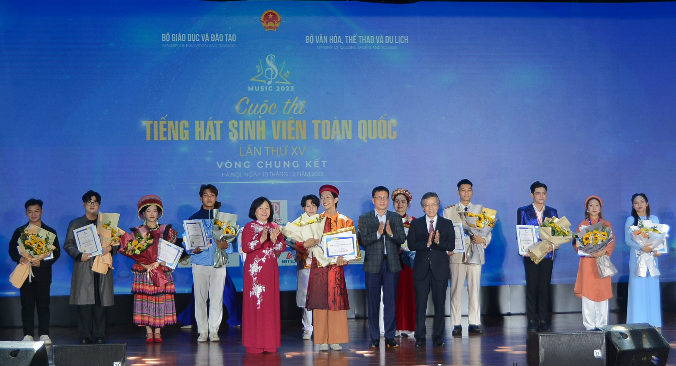 Ban Tổ chức đã lựa chọn trao giải Nhất cho tiết mục “Mashup Acapella: Đất nước lời ru - Lời ru Âu lạc”.