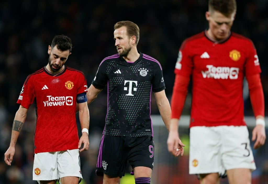 Man Utd chơi bế tắc trước Bayern Munich. (Ảnh: Getty)