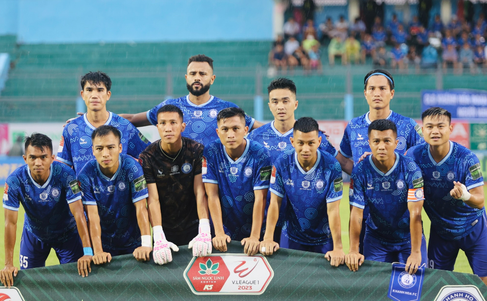 CLB Khánh Hòa ở mùa giải V.League 2023. (Ảnh: BTC)