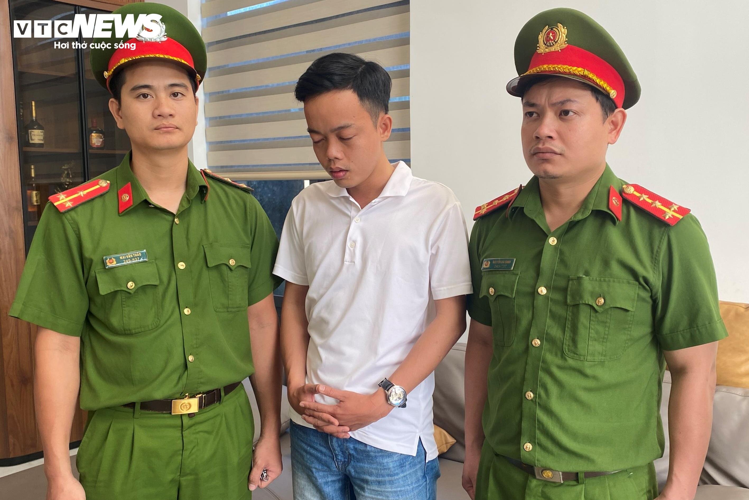 Võ Chí Thành tại thời điểm bị khởi tố, bắt tạm giam. (Ảnh: CACC)