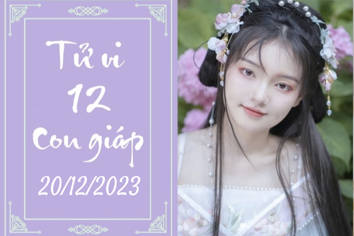 Tử vi vui 12 con giáp hôm nay ngày 20/12/2023: Ngọ kiên trì, Sửu đúng đắn (Ảnh minh họa).