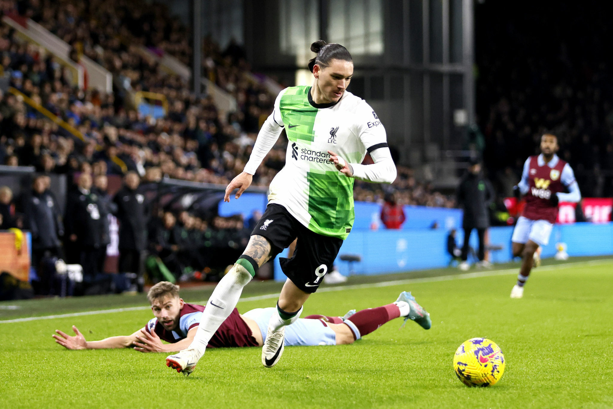 Darwin Nunez mở tỷ số cho Liverpool. (Ảnh: Getty Images)