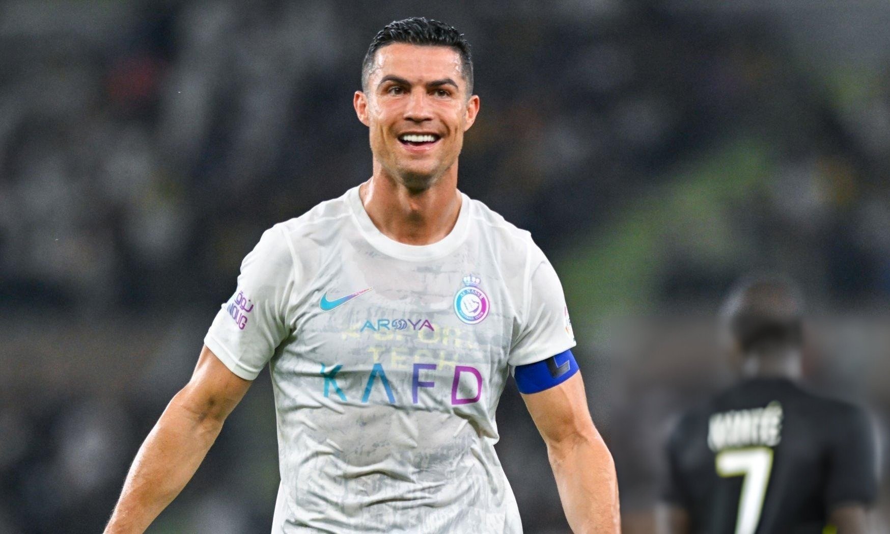 Cristiano Ronaldo ghi bàn nhiều nhất thế giới trong năm 2023. (Ảnh: Getty Images)