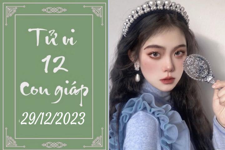 Tử vi vui 12 con giáp hôm nay ngày 29/12/2023: Hợi mong lung, Tý cẩn thận (Ảnh minh họa).