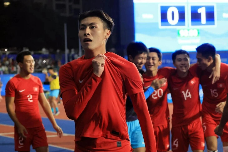 Đội tuyển Hong Kong bất ngờ đánh bại Trung Quốc. (Ảnh: SCMP)