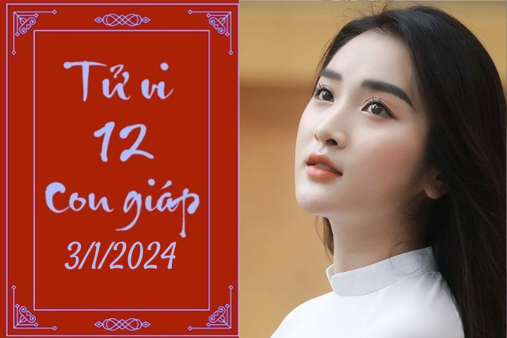 Tử vi vui 12 con giáp hôm nay ngày 3/1/2024: Hợi phát triển, Mão chu đáo (Ảnh minh họa).