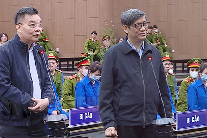 Cựu Bộ trưởng Nguyễn Thanh Long bị đề nghị mức án từ 19-20 năm, ông Chu Ngọc Anh bị đề nghị 3-4 năm tù.