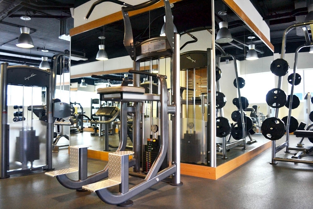 Phòng tập gym hiện đại của khách sạn là địa điểm đội tuyển Việt Nam tập hồi phục sau mỗi trận đấu.