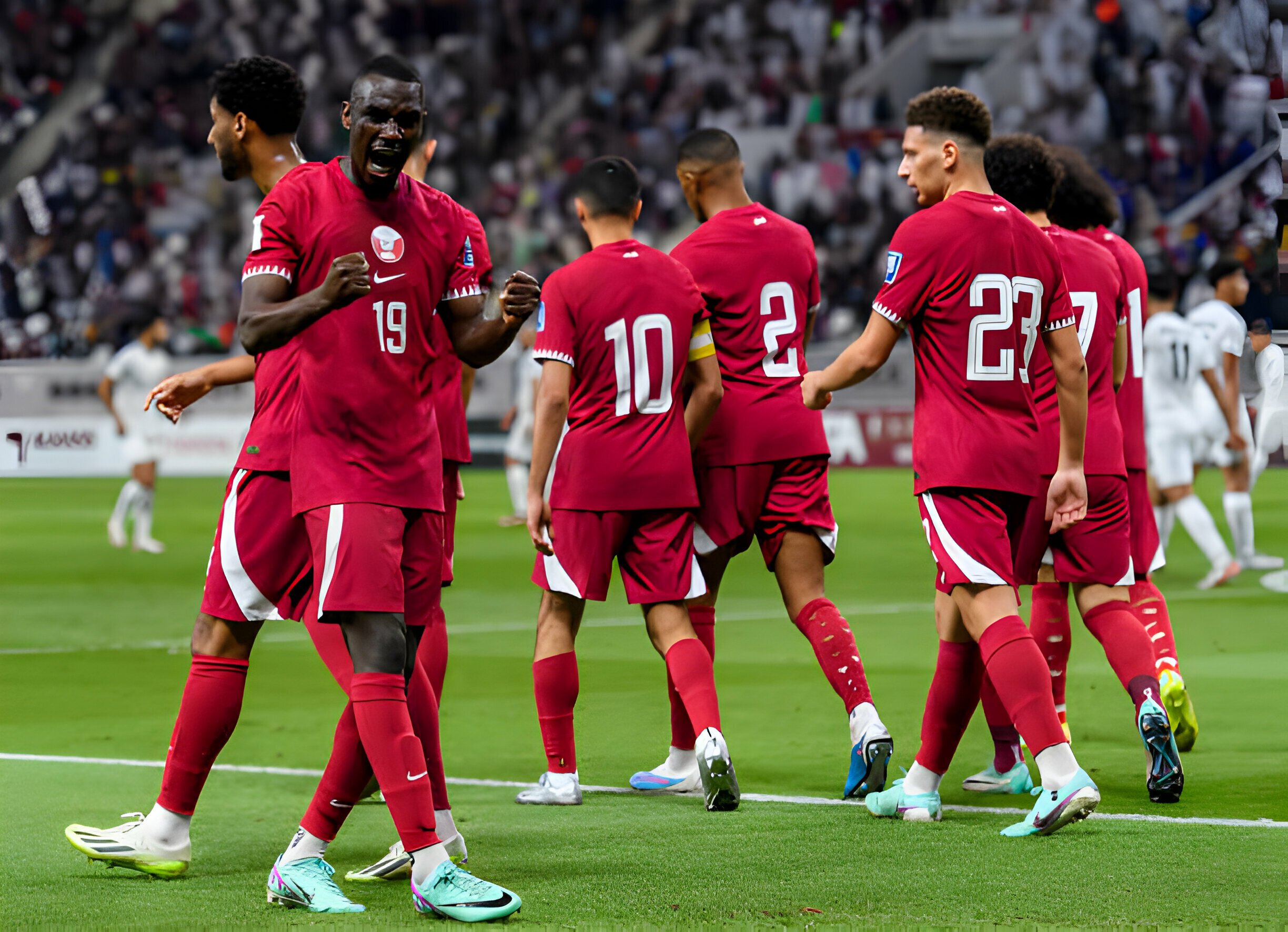 Chân sút nổi tiếng Almoez Ali của đội tuyển Qatar. (Ảnh: Getty)
