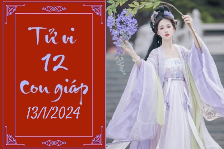 Tử vi vui 12 con giáp hôm nay ngày 13/1/2024: Thân khó gần, Tuất cẩn thận (Ảnh minh hoạ).