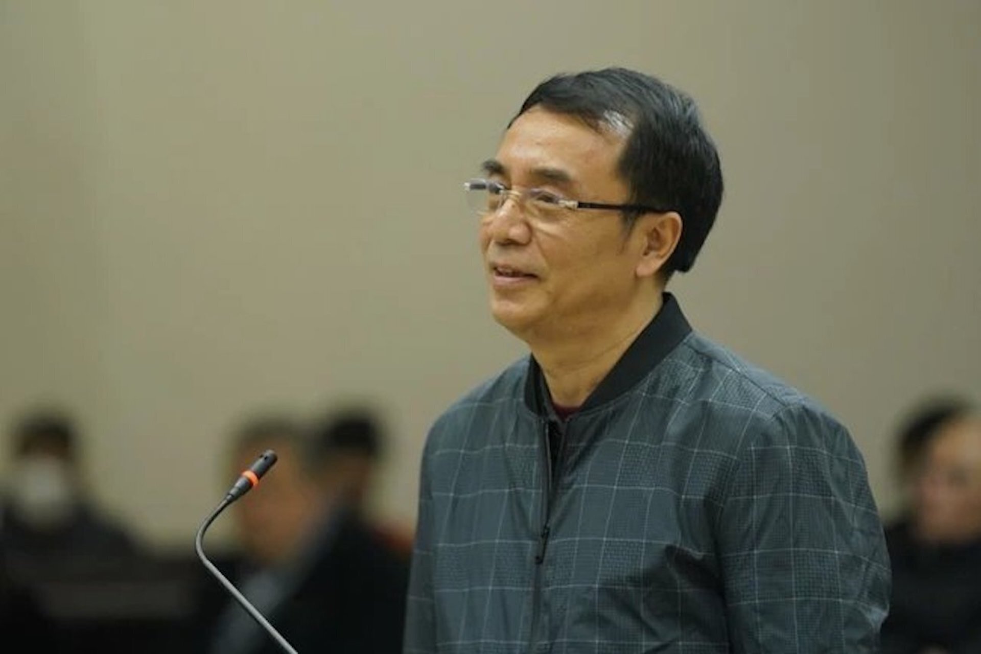Bị cáo Trần Hùng bị toà phúc thẩm tuyên y án 9 năm tù giam.