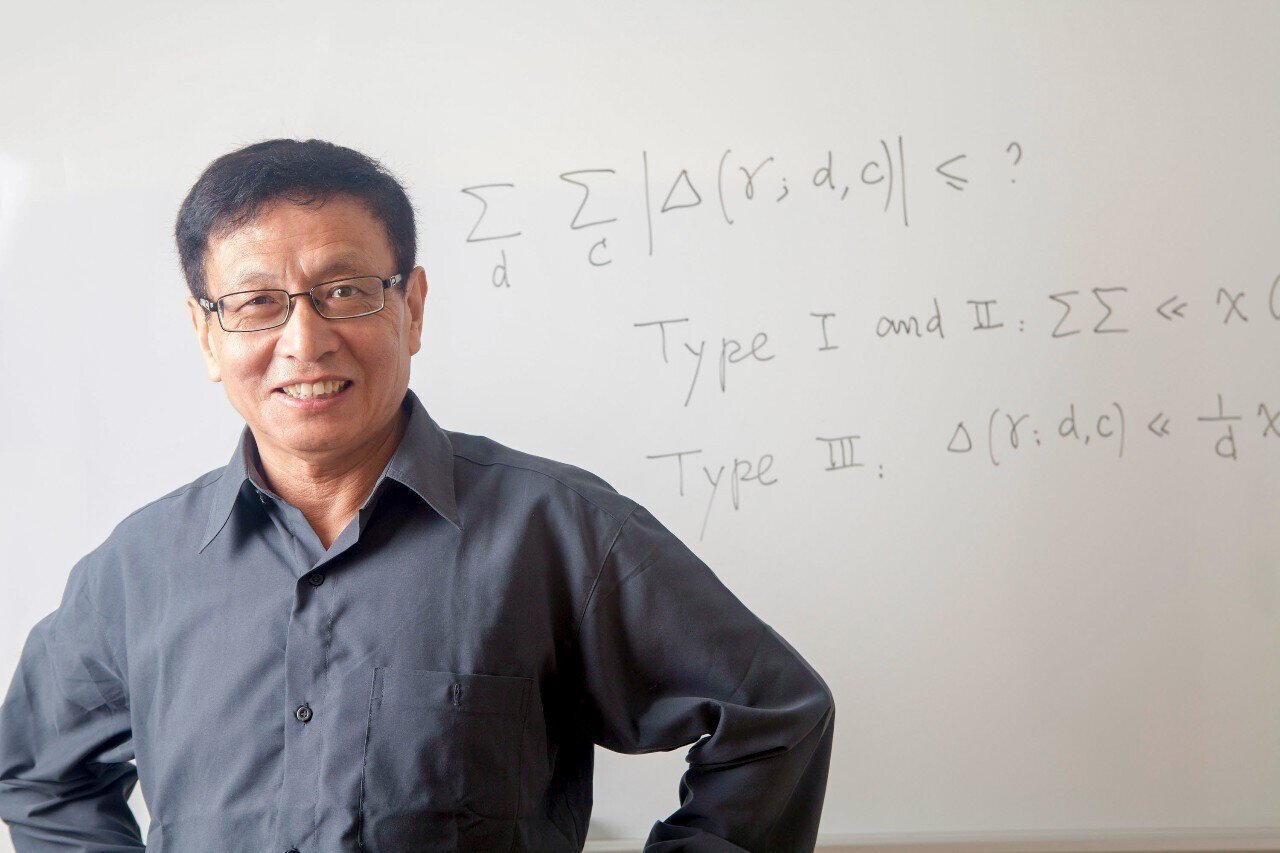 Giáo sư Toán học Trương Ích Đường. (Ảnh: Baidu)