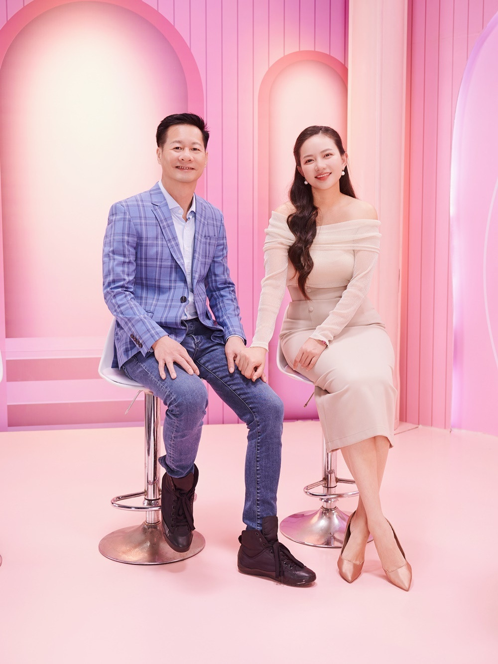 Phan Như Thảo và chồng đại gia.