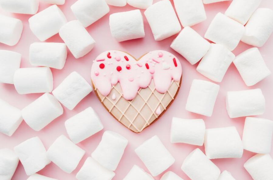 Kẹo dẻo là món quà Valentine trắng mang nhiều ý nghĩa. (Ảnh: Chus)