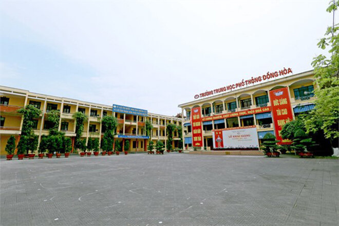 Trường THPT Đồng Hòa. (Ảnh: Sở GD&ĐT Hải Phòng)