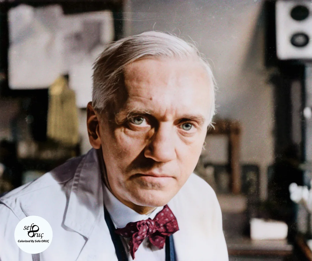 Ngoài cộng đồng khoa học, Fleming còn được bổ nhiệm làm hiệu trưởng của Đại học Edinburgh từ năm 1951 đến 1954. Ông cũng được trao bằng tiến sĩ danh dự ở gần 30 trường đại học châu Âu và Mỹ. Fleming qua đời vì một cơn đau tim vào ngày 11/3/1955 tại nhà riêng ở London, nước Anh. (Ảnh: reddit)