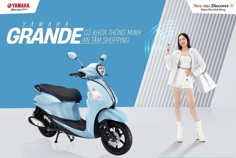 Yamaha Grande phiên bản đặc biệt hoàn toàn mới. (Ảnh: Yamaha)