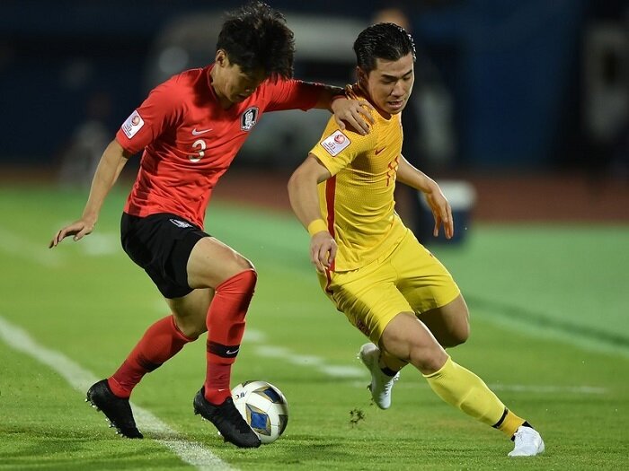 U23 Trung Quốc chạm trán U23 Hàn Quốc tại giải U23 Châu Á