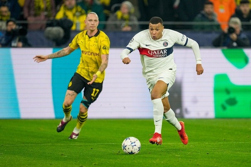 Dortmund chạm trán Paris Saint-Germain tại giải Champions League
