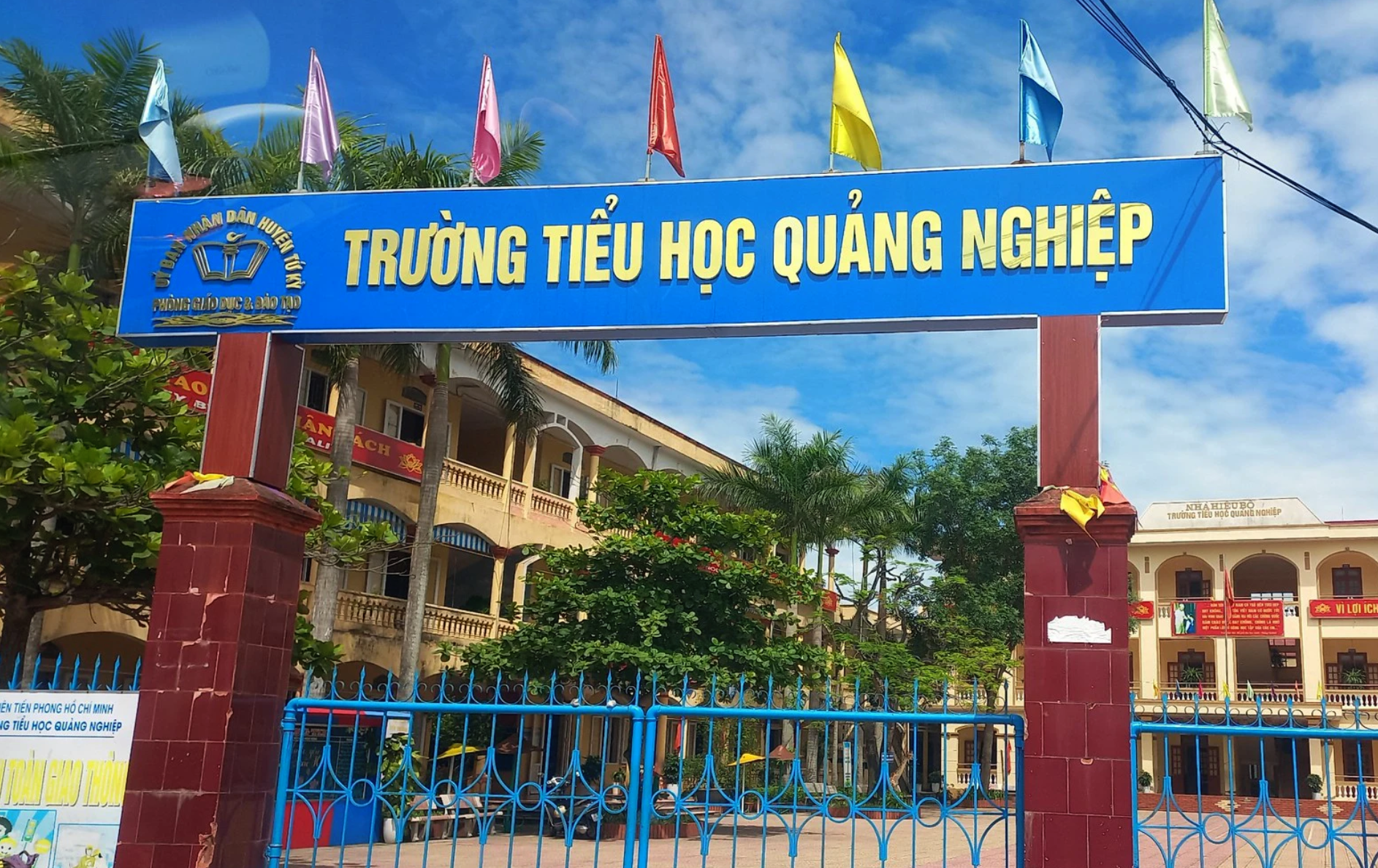 Trường Tiểu học Quảng Nghiệp (huyện Tứ Kỳ, Hải Dương).