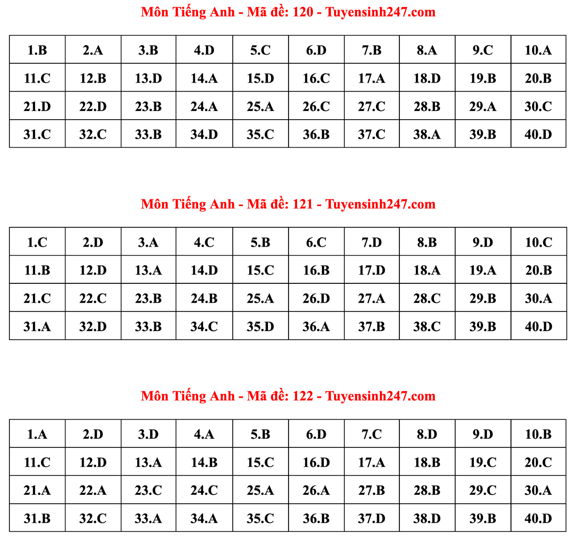 Gợi ý đáp án đề thi môn tiếng Anh lớp 10 Hà Nội năm 2024 - 18