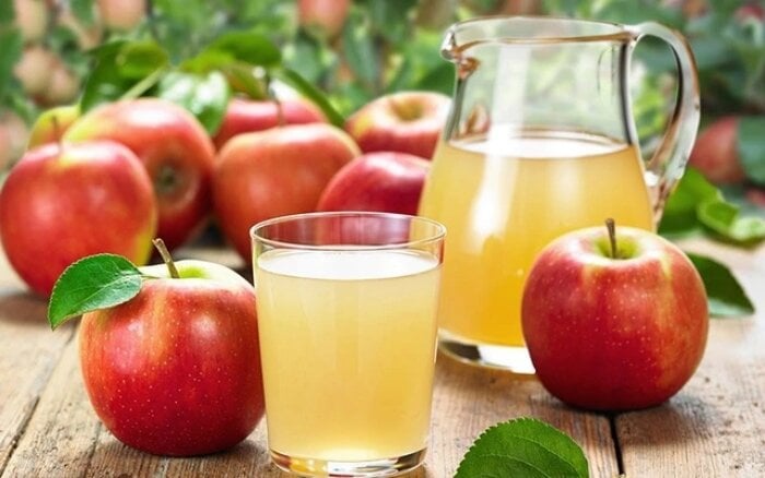 Chất polyphenol có trong táo có thể giúp giảm lượng chất béo tích tụ trong các mô gan. (Ảnh minh hoạ)