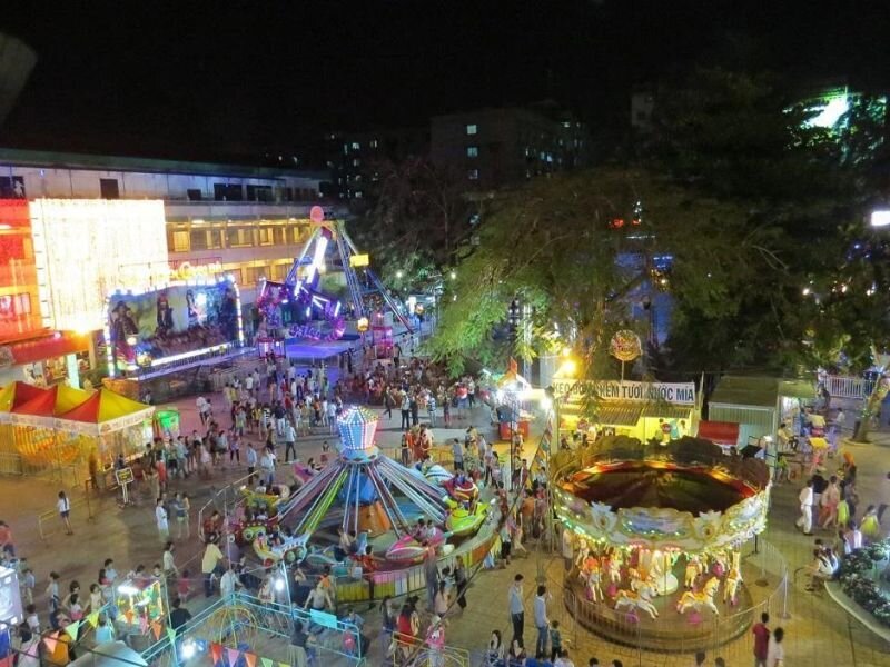 Đây là khu vui chơi tuổi thơ của người dân địa phương sống tại Sài Gòn.