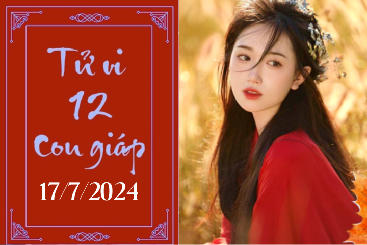 Tử vi 12 con giáp hôm nay ngày 17/7/2024: Dậu phát triển, Tuất may mắn