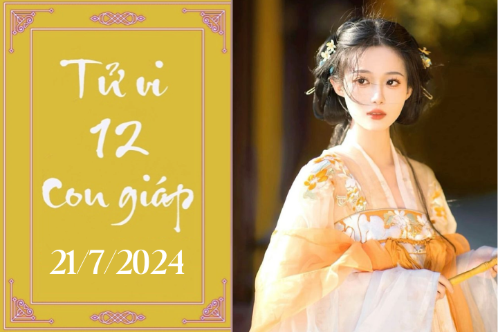 Tử vi 12 con giáp hôm nay ngày 21/7/2024: Dần thuận lợi, Thân phát triển