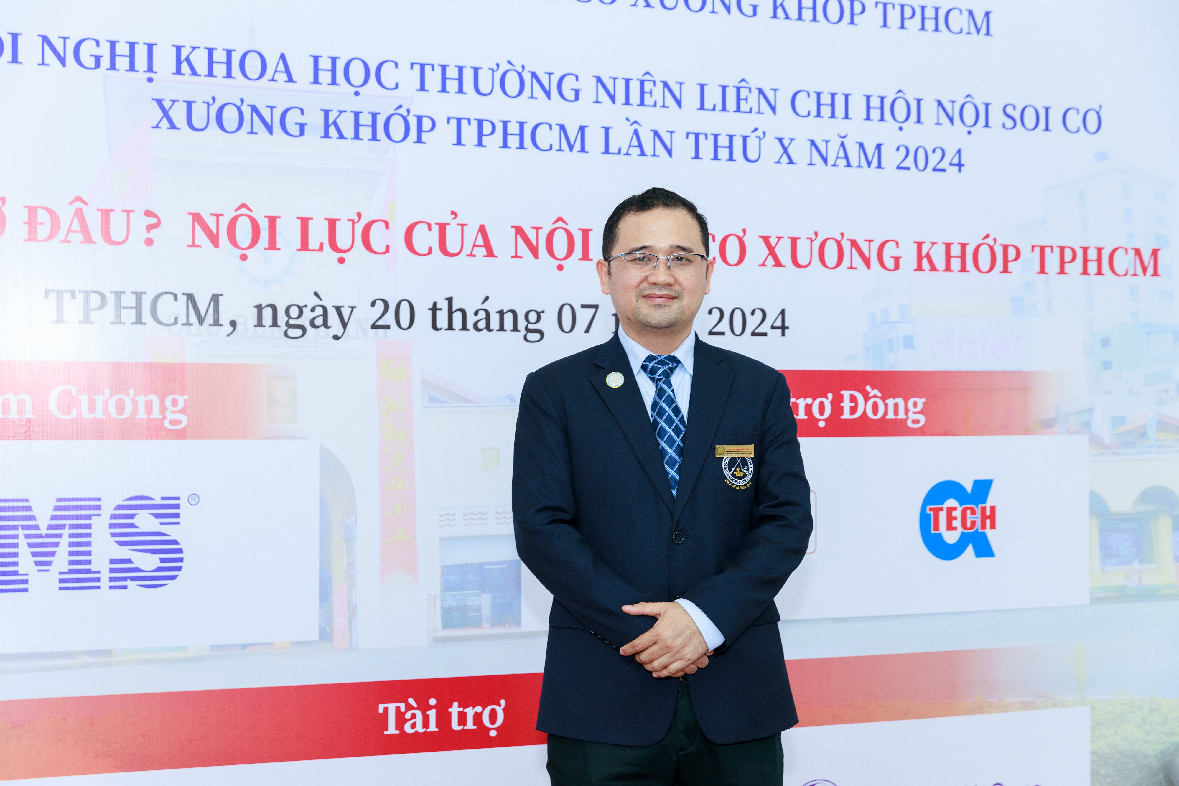 Bác sĩ chuyên khoa II Phạm Thế Hiển, Khoa chấn thương chỉnh hình bệnh viện Nguyễn Tri Phương, Tổng thư ký hội nội soi TP.HCM. (Ảnh: BTC)