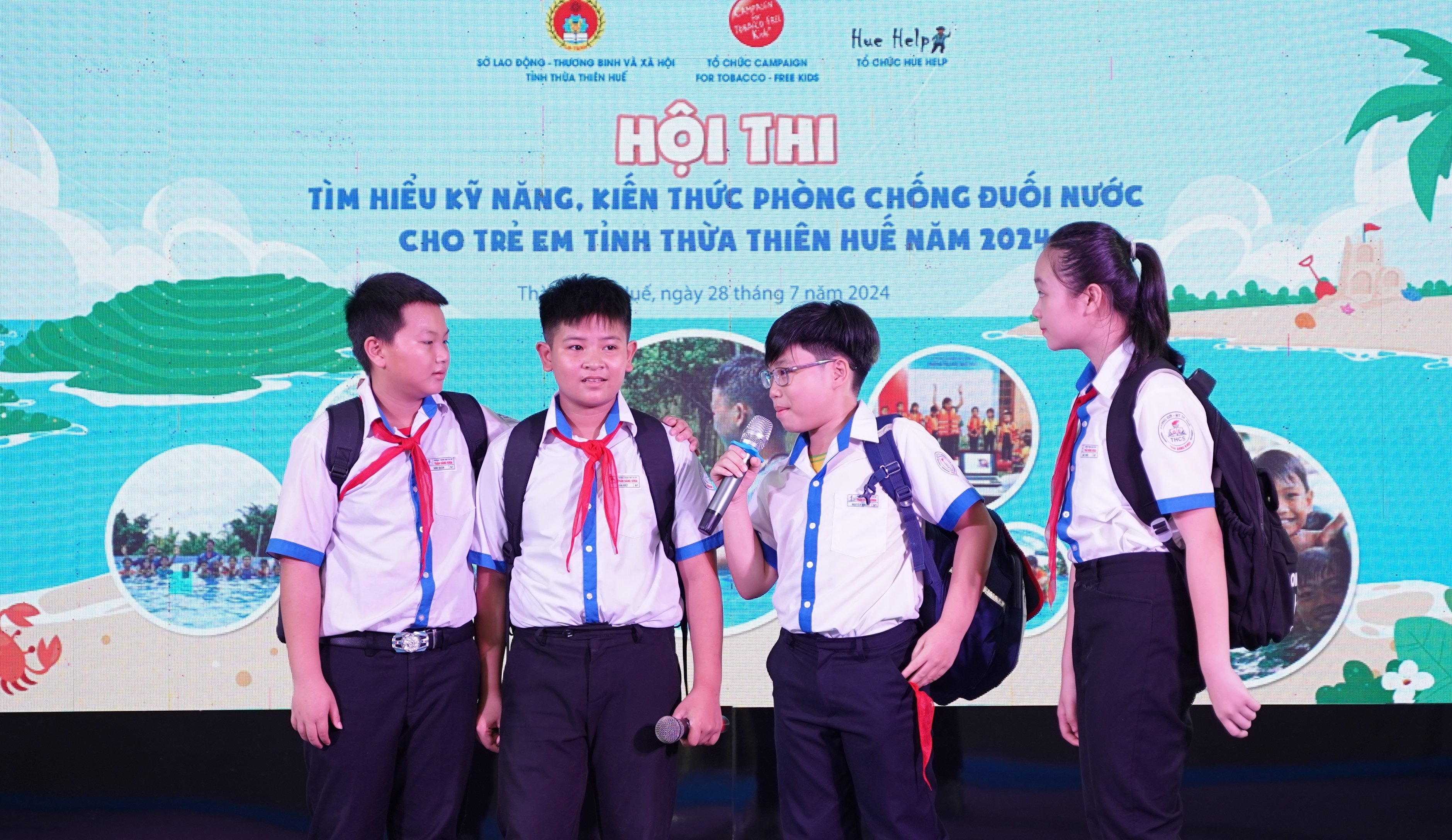 Hội thi hưởng ứng Ngày Thế giới Phòng, chống Đuối nước diễn ra tại Nghệ An. (Ảnh minh họa)