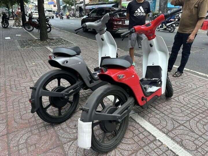 Honda Cub bản chạy điện có mặt tại thị trường Việt Nam - 2