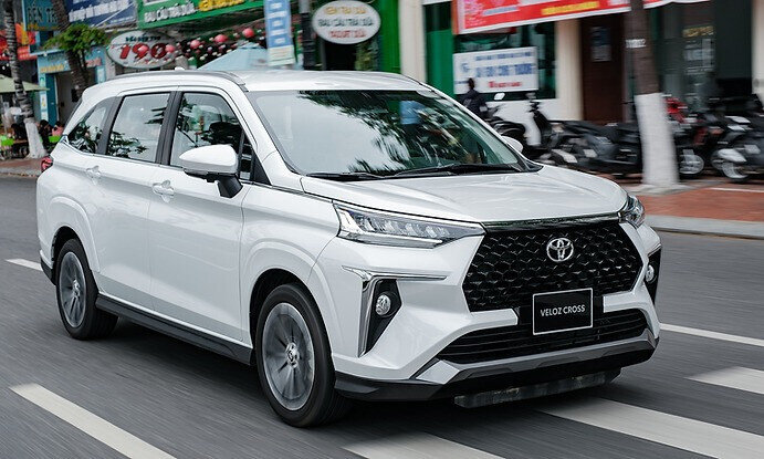 Toyota Veloz Cross là mẫu MPV được nhiều người Việt yêu thích. (Ảnh: Toyota Việt Nam)